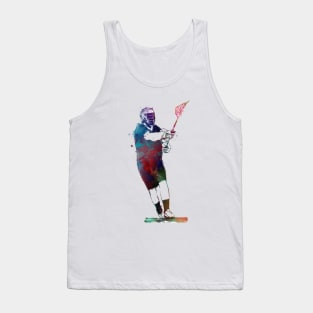 lacrosse sport art #lacrosse #sport Tank Top